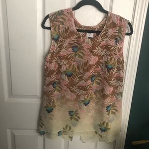 NWOT Cabi Parlor Top SZ M